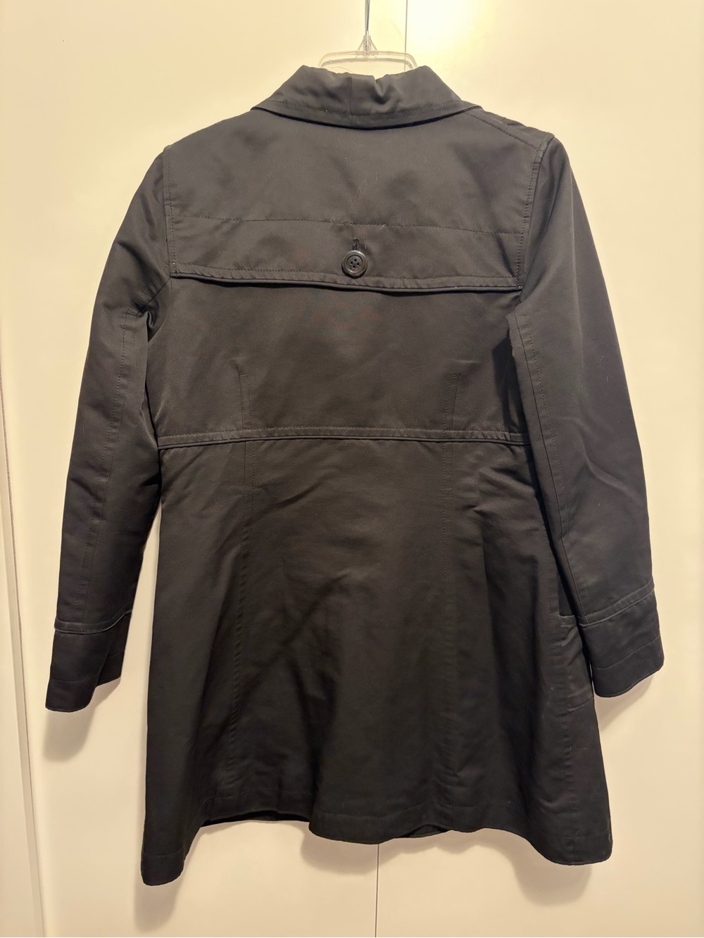 Soia & Kyo Black Double-Breasted Trench Coat - Picture 6 of 12